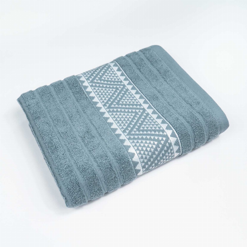 Рушник махровий для рук Зіпп GM Textile 40х70см 500г/м2 (Світло-сірий)
